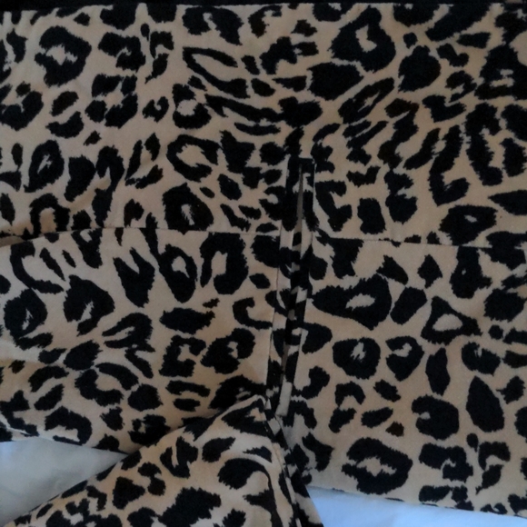 Chico's Animal Print Blazer Size 2 - Picture 3 of 6